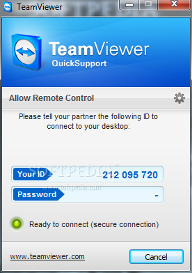 How to run teamviewer quick support mac
